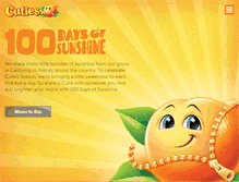Tablet Screenshot of cutiescitrus.com